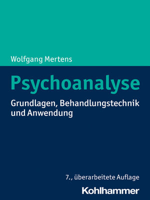 cover image of Psychoanalyse